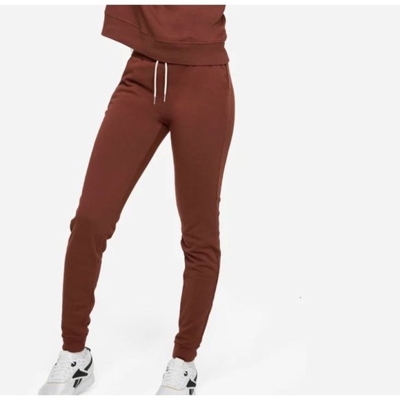 MATE the Label Pants - MATE THE LABEL organic terry classic jogger in cocoa 2X